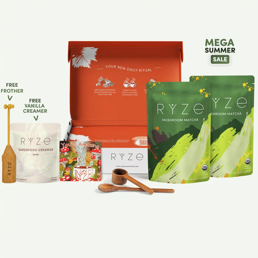 Mushroom Matcha Starter Kit (60 Servings)